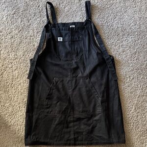 Lucy & Yak Charcoal Pinafore Dress